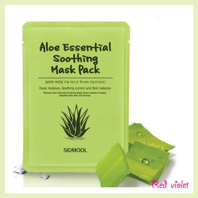 [Sidmool] Aloe Essential Soothing Mask Pack | Shopee Singapore