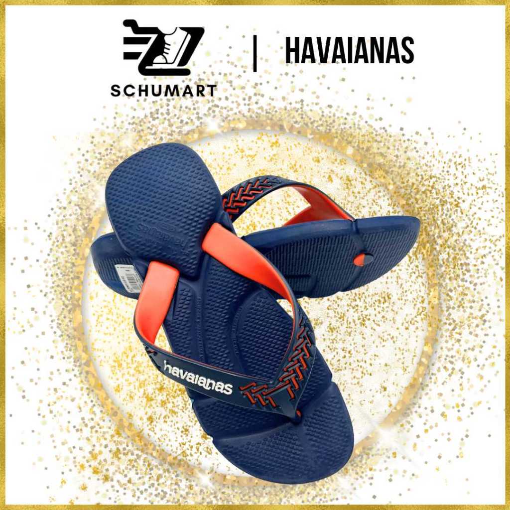 BY SCHUMART Havaianas Men Power Series Thick Soled Soft Soled Flip Flops