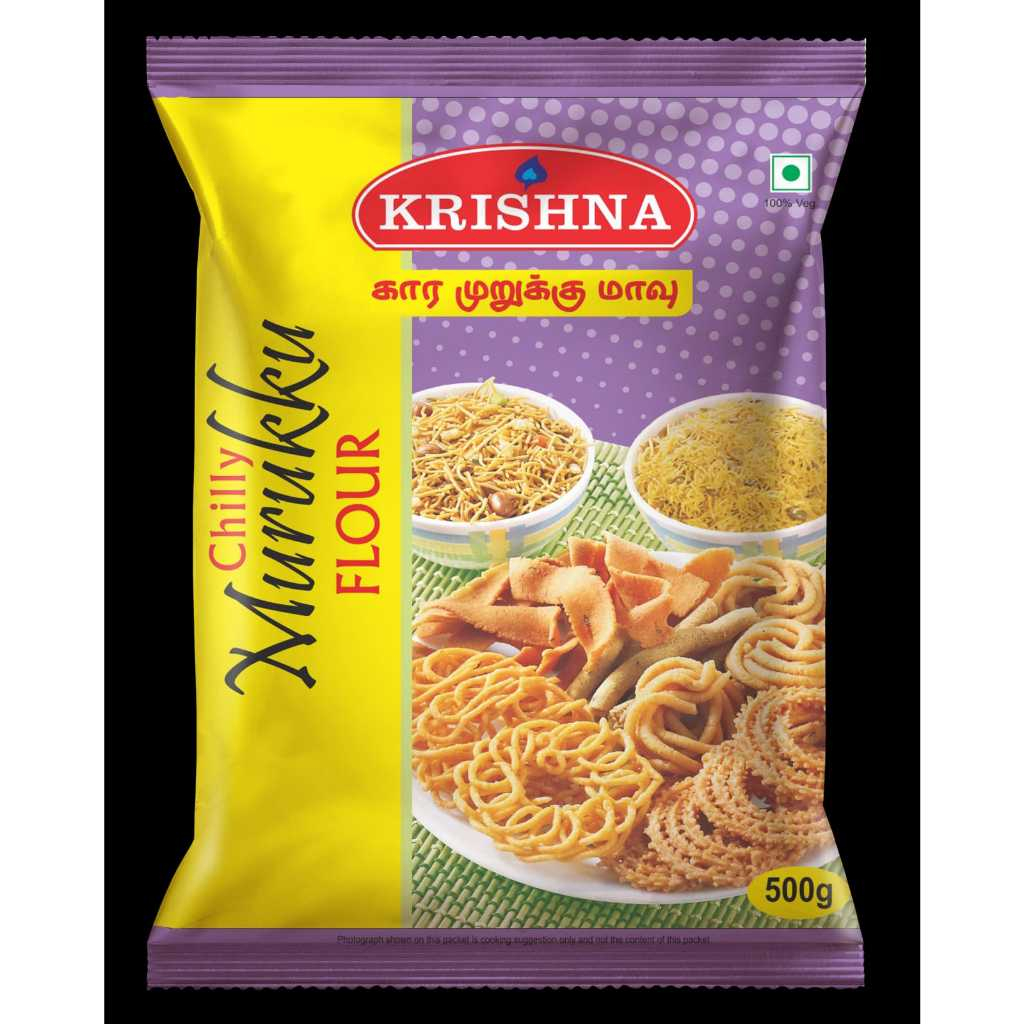 50 OFFER KRISHNA CHILLY MURUKKU FLOUR 500 GMExpiry Date September