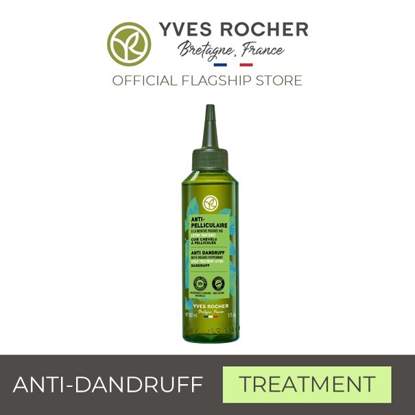 Yves Rocher Anti-Dandruff Scalp Treatment Lotion 150ml | Shopee Singapore