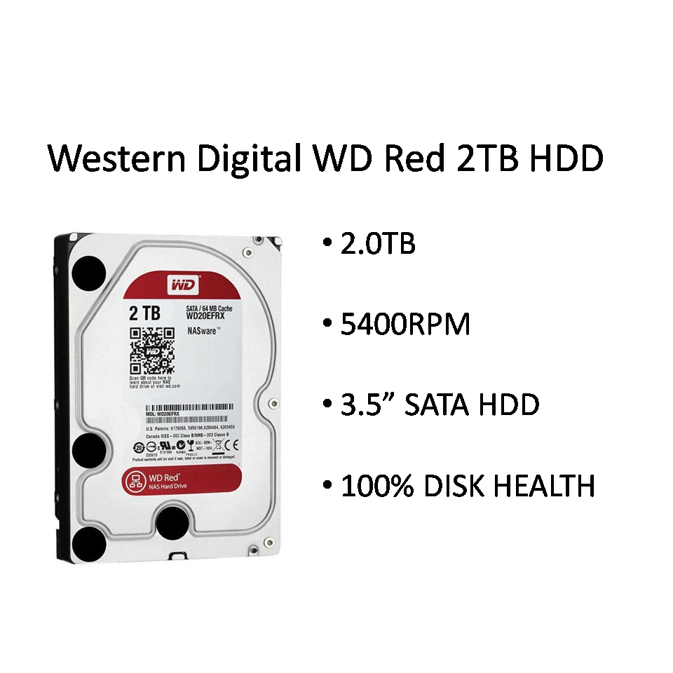 Western Digital WD Red 2TB HDD | Shopee Singapore