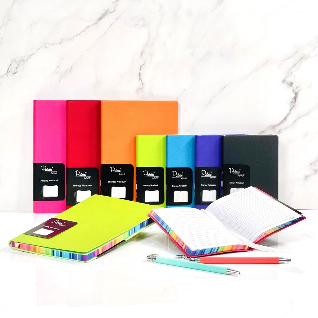 [SG Stock] Italian PU Notebook | A5/A6 | Assorted Colours | Inkjet ...