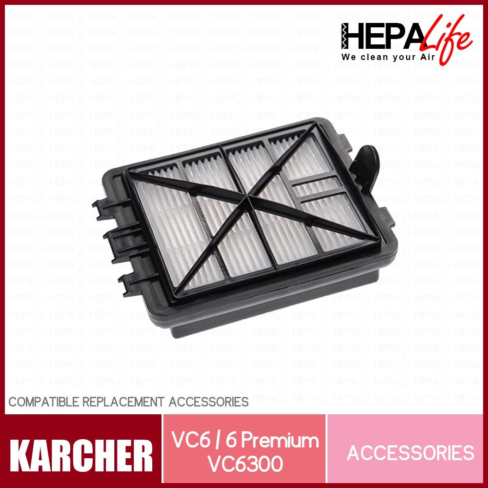 KARCHER Compatible filter for WD1 WD2 WD3 WD4 WD5 WD5P MV1 MV2 MV4 WD4