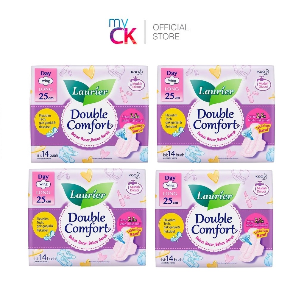 (Bundle of 4) Laurier Sanitary Pad / Pantiliner (Super Slimguard/Relax ...