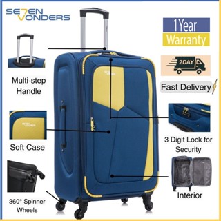 It luggage pyramid 4 wheel suitcase online
