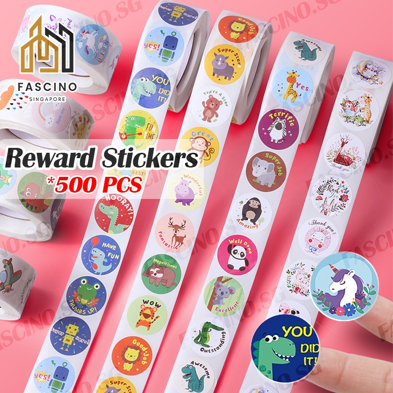 【SG】500 Pcs Motivational Stickers for Kids Reward Stickers School