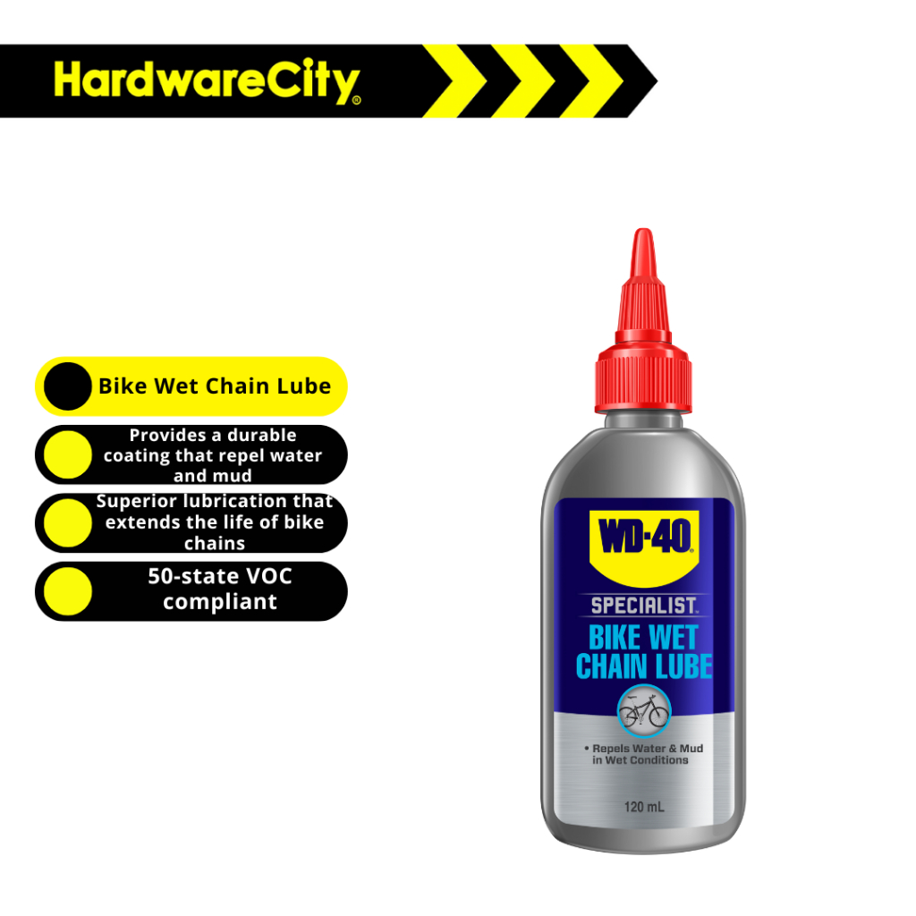 WD40 Bike Wet Chain Lubricant 4 OZ 118ML WD 40 WD 40 Shopee Singapore