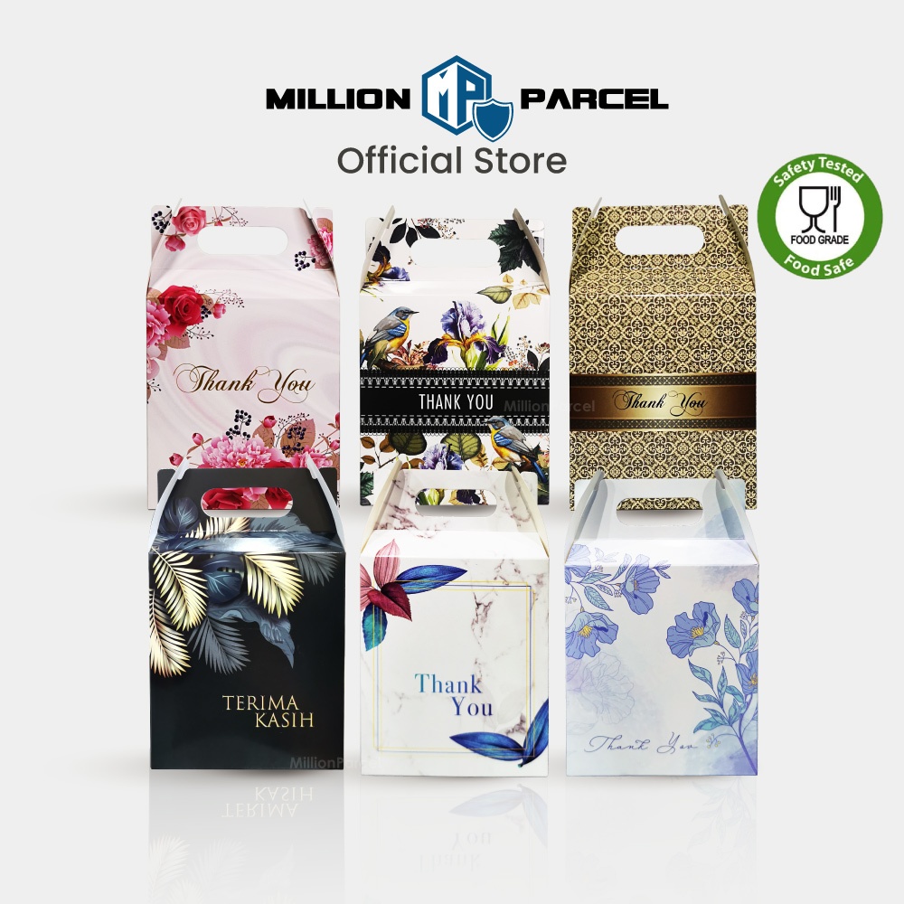 Wedding Gift Box Goodie Bag Door Gift Box Berkat Kahwin Mini