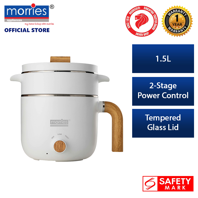 Morries 1.5L Multi Function Cooker MS150MFC Shopee Singapore