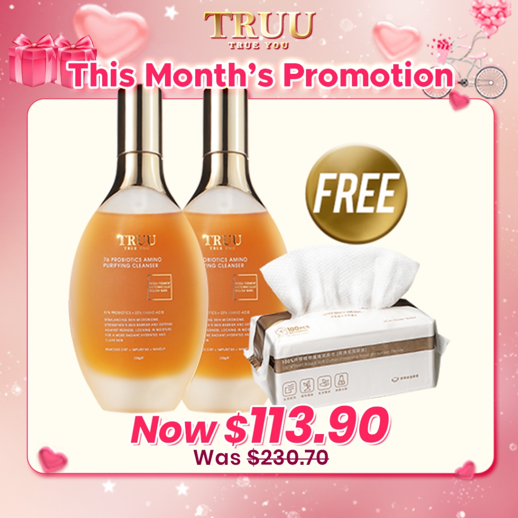 TRUU 76 Probiotics Amino Purifying Cleanser x2 - best cleanser