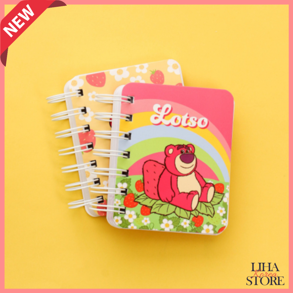 Daiso Korea Pixar Toy Story Scheduler Lotso Notepad Goods Toy Story ...