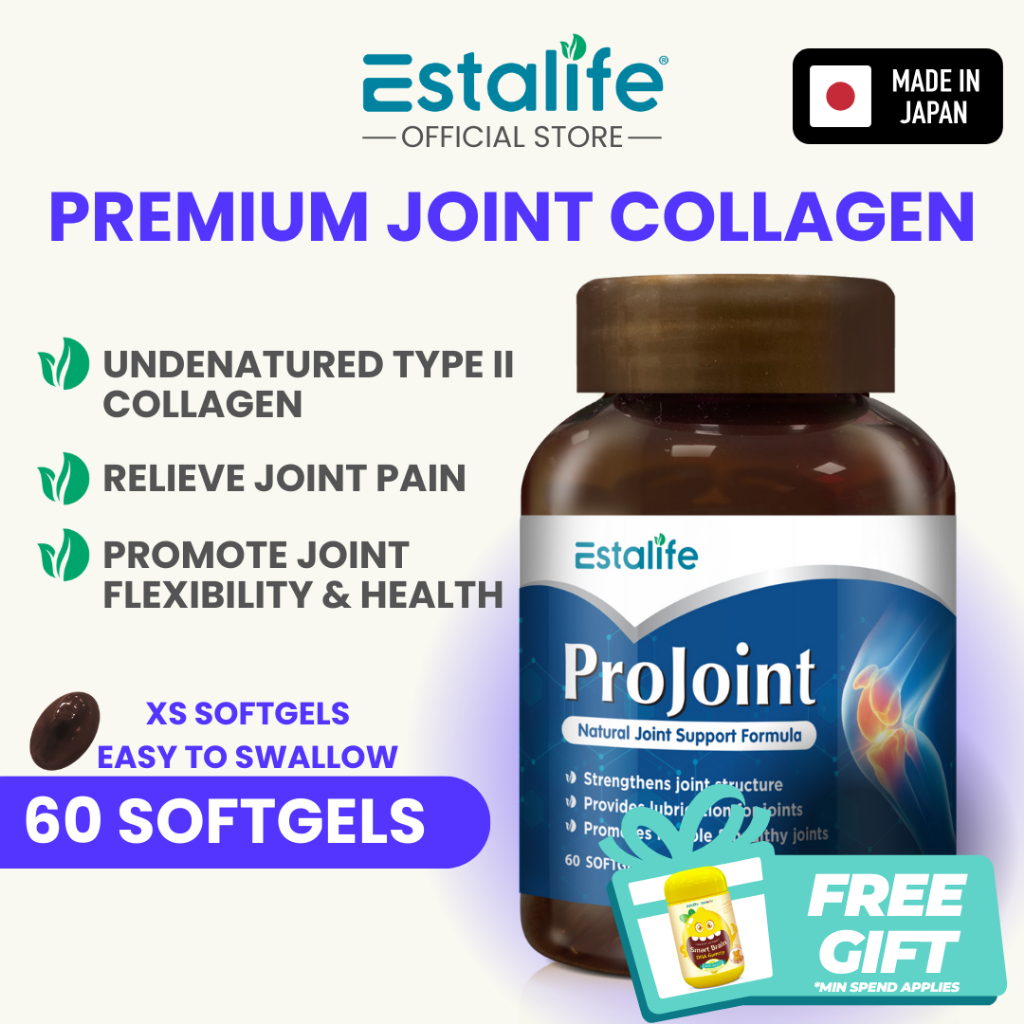 Estalife ProJoint 60s Type II Joint Collagen More Effective than