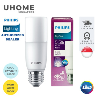 Philips MyCare LED E27/E14 DL Stick - Daylight, Cool White, Warm White –  Philips Lighting Singapore