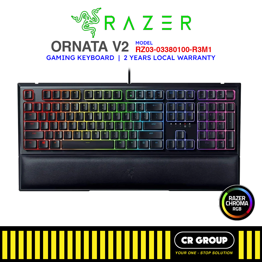 Razer Ornata V2 RZ03-03380100-R3M1 - Razer Hybrid Mecha-Membrane Switch ...