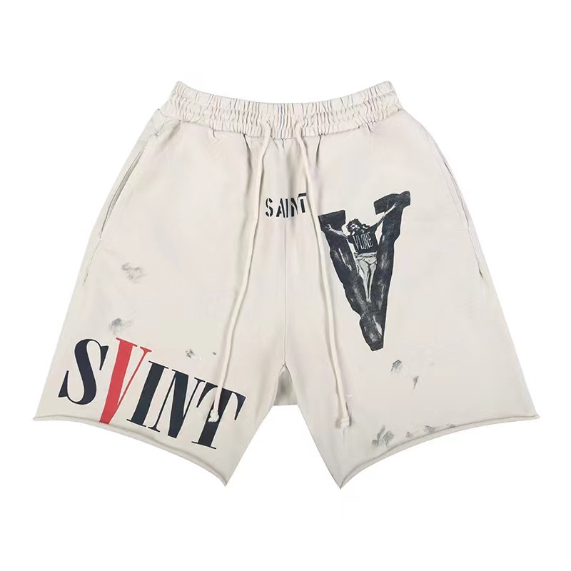 Vlone store saint shorts