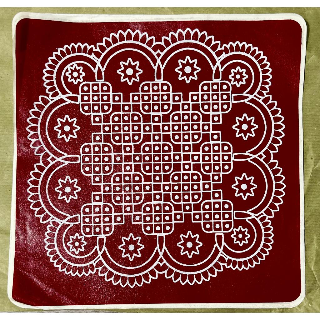 Rangoli Sticker, kolam Sticker for Wall, Tile, Floor, Wood, Steel