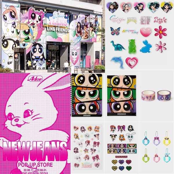 NJZ NewJeans get up & pop up store goods ] music video k pop props