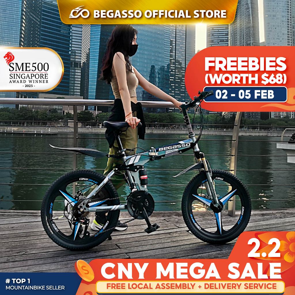 Begasso folding online bicycle