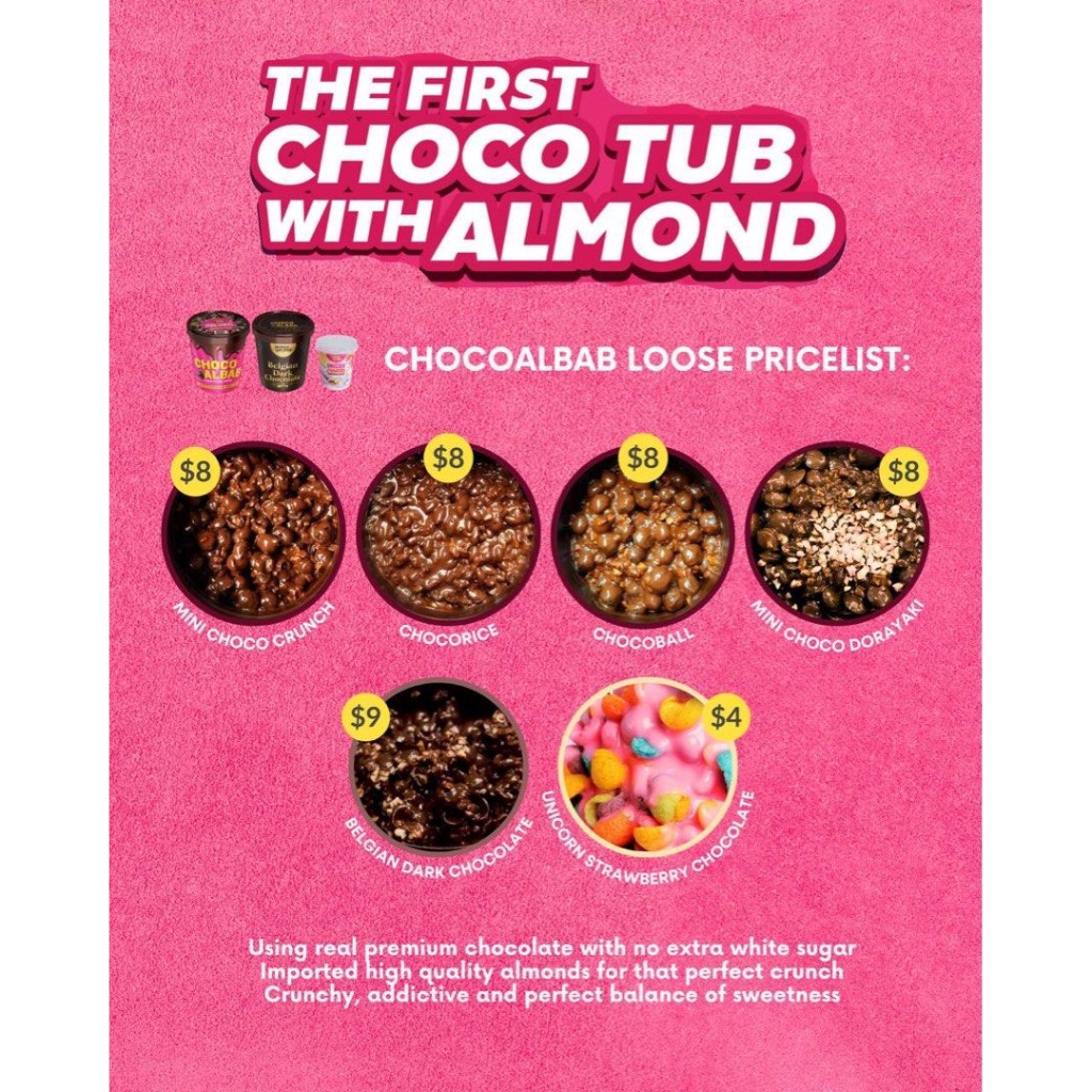[Emily] Choco Albab Choco Tub | Shopee Singapore
