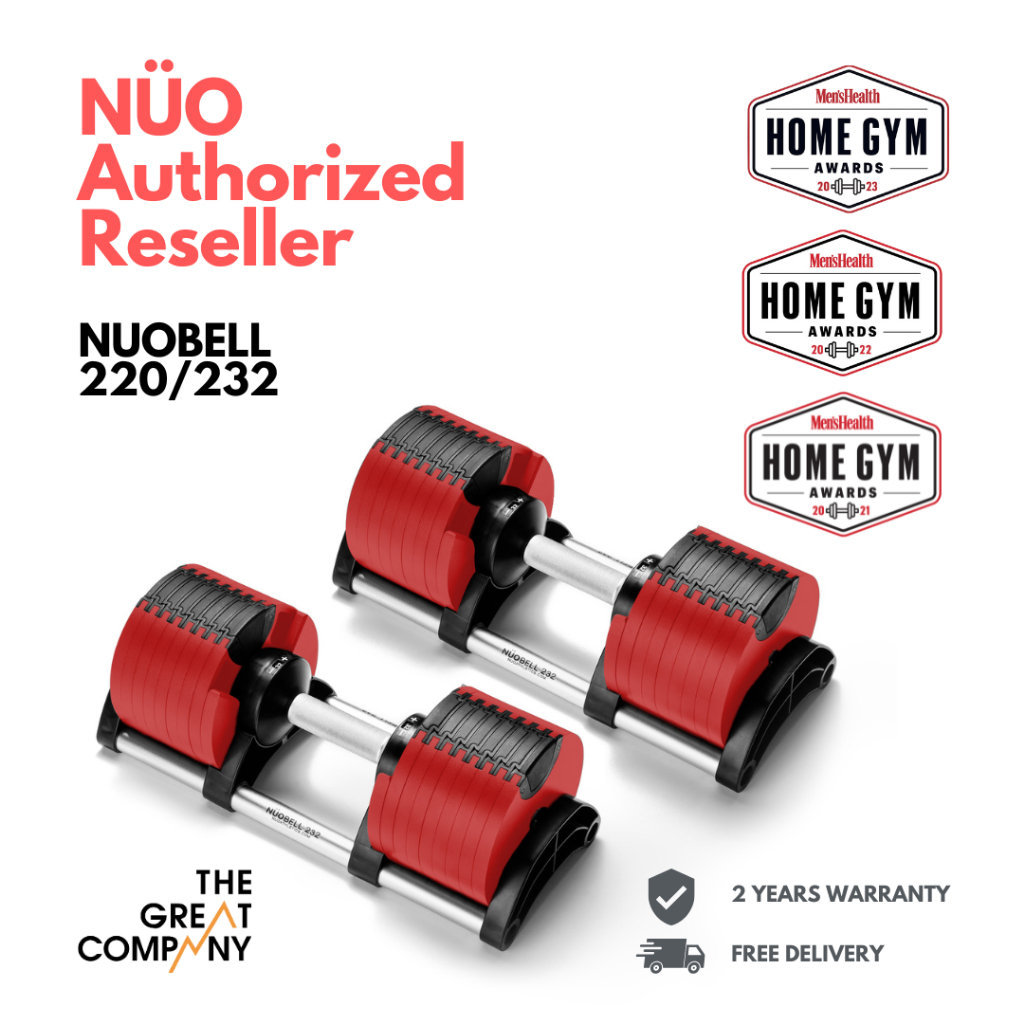 NÜOBELL 220 | The best adjustable dumbbell | Delivery to your door