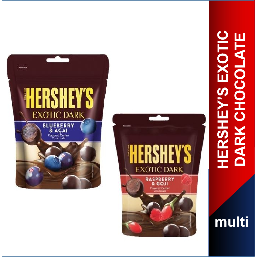 Hershey’s Exotic Dark Chocolate - Assorted | Shopee Singapore