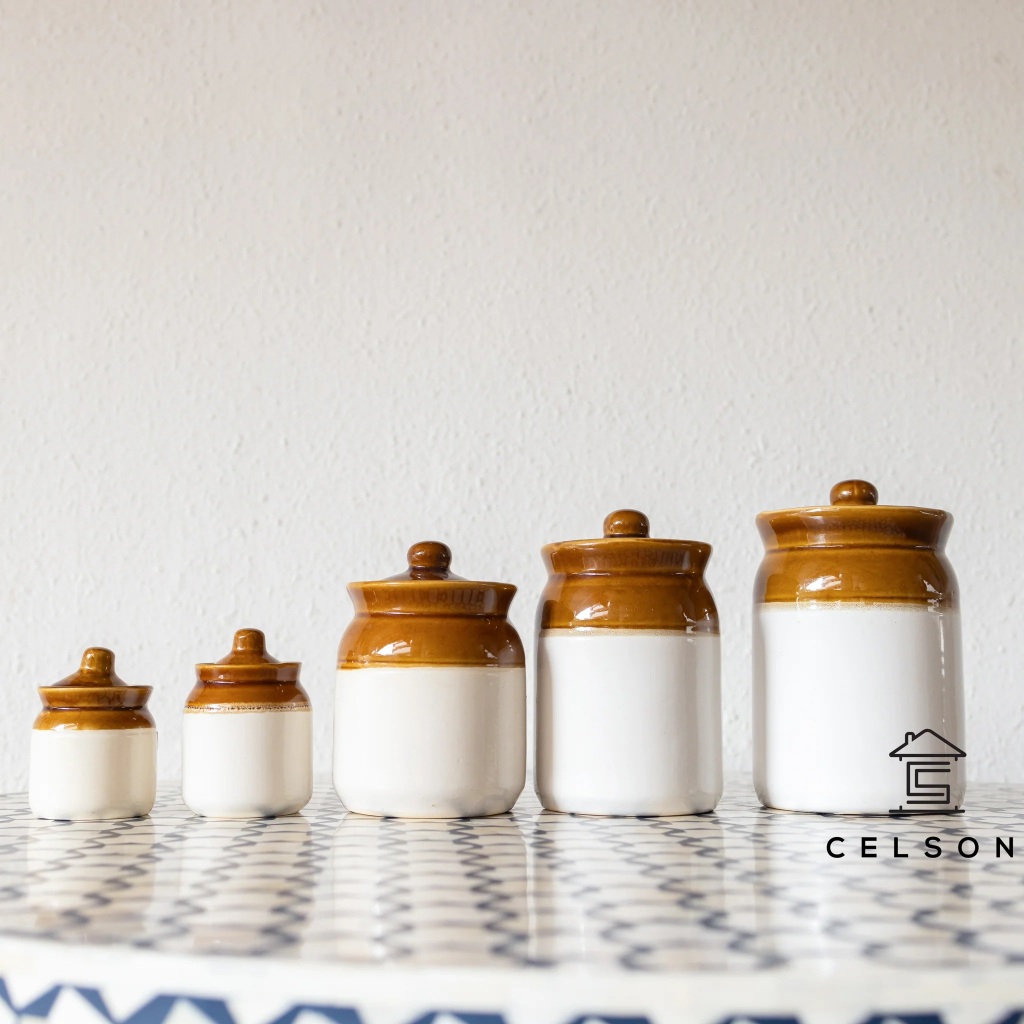 Celson( SG Seller) Anny_barni_ceramic pickle jar_storage jar_Available ...