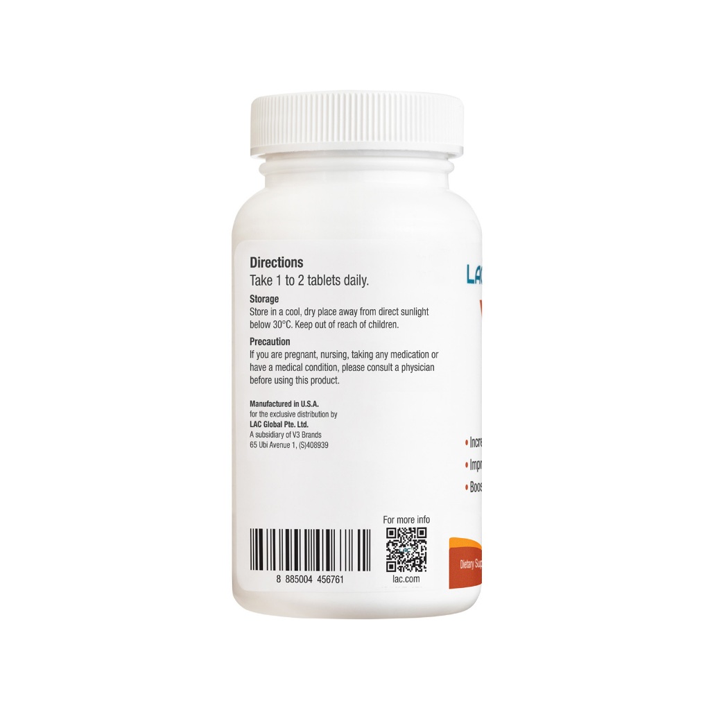 [LAC VITAMINS] Vitamin C 500mg Buffered (100 tablets) | Shopee Singapore
