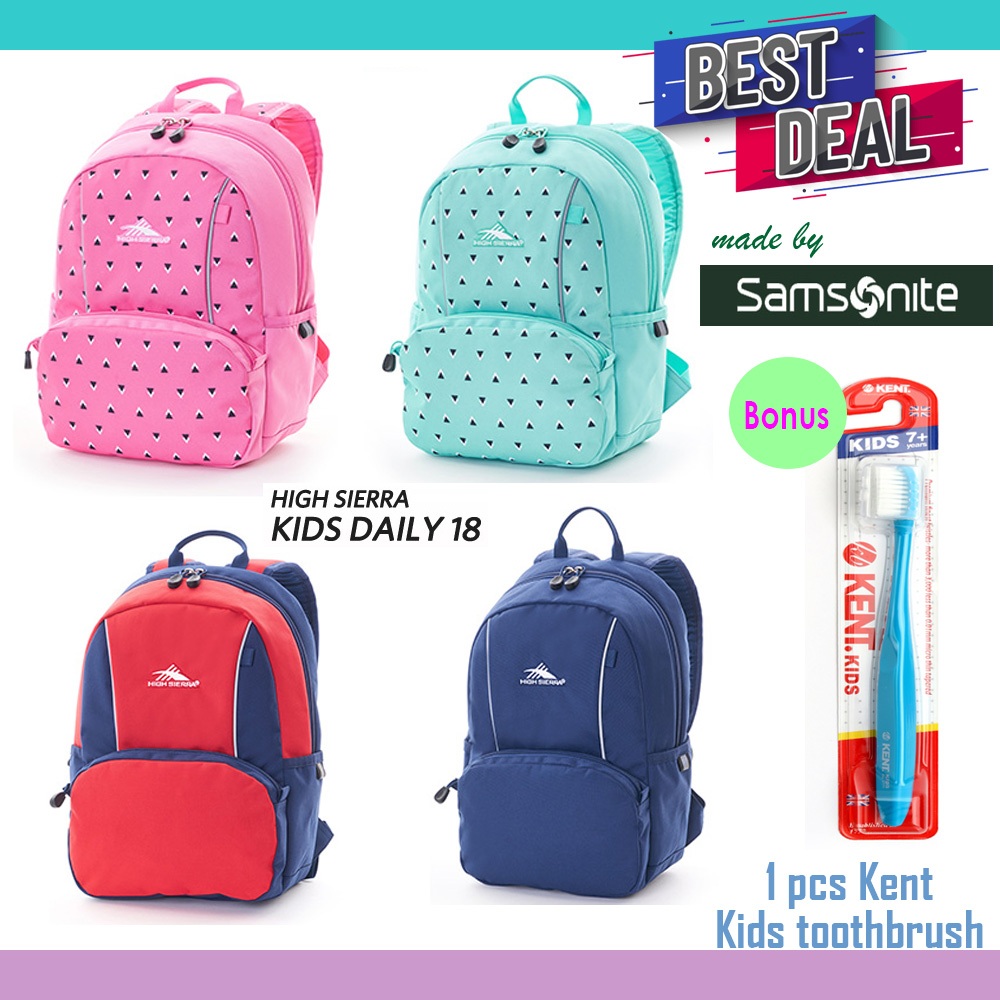 Red hot sale kids backpack