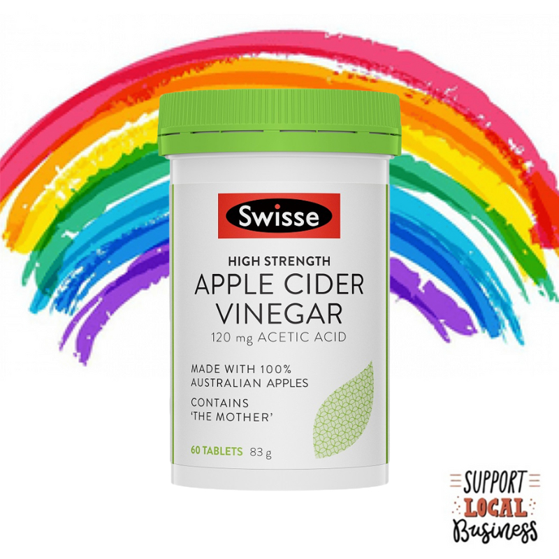 [Crazy Sale] Swisse High Strength Apple Cider Vinegar, 60 Tablets ...