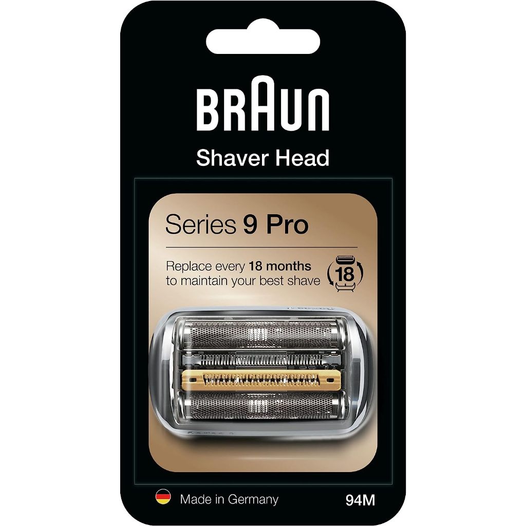 [BRAUN] Electric Series 9 Pro Shaver Head Replacement 94M Silver ...