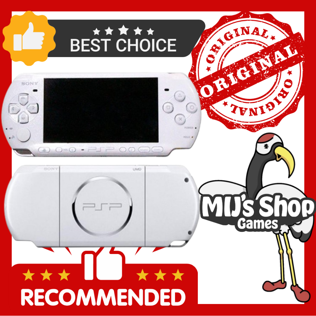 Direct from japan】Sony PSP-3000 Console pearl white Memory Stick Duo  ＆charger included【Set to Play Now!】 | Shopee Singapore