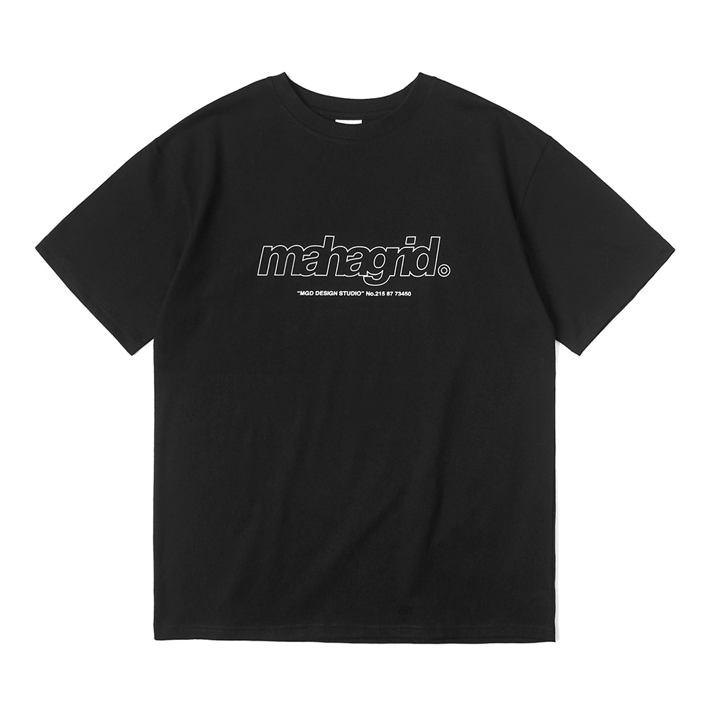 【mahagrid】25SS★ LETTERS LOGO TEE LETTERS LOGO TEE[WHITE] - MAHAGRID