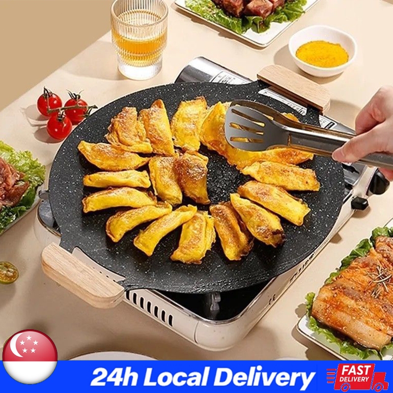 NonStick Maifan Stone Korean Griddle / Korean Grill Pans / BBQ Grill