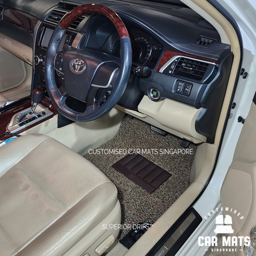 Toyota Camry (2015 to Jan 2019) (XV50) Basic Drips™ Car Mats - Floor ...
