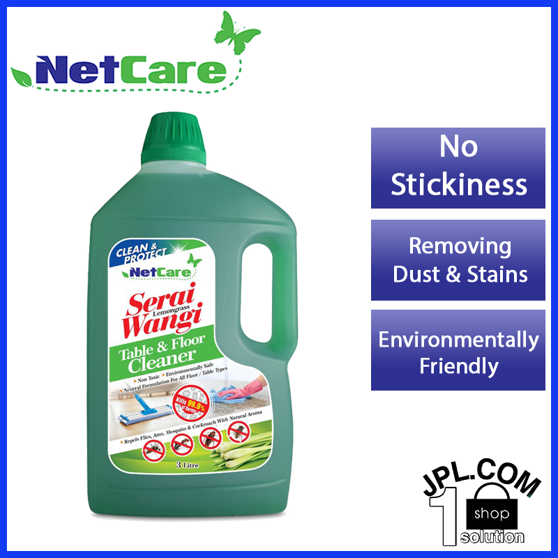 Netcare Serai Wangi Lemongrass Table And Floor Cleaner 3L (Repels Flies ...