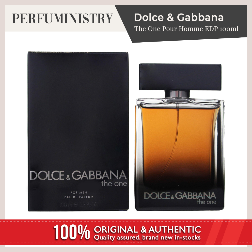 perfuministry DOLCE GABBANA D G THE ONE POUR HOMME EDP FOR MEN TESTER PERFUME FRAGRANCE Shopee Singapore