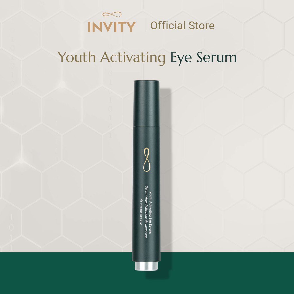 INVITY Youth Activating Eye Serum (15ml) - Dark Eye Circles, Wrinkles ...