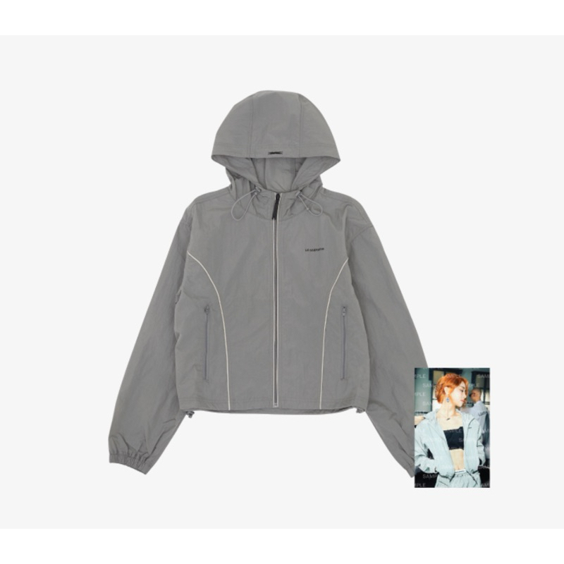 LE SSERAFIM] WIND BREAKER (Grey)上下セット