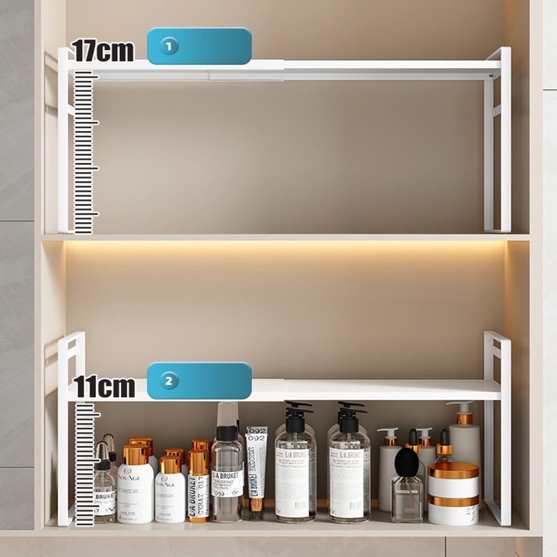 Singapore Simple Narrow Width Height Adjustable Kitchen Organizer Rack ...