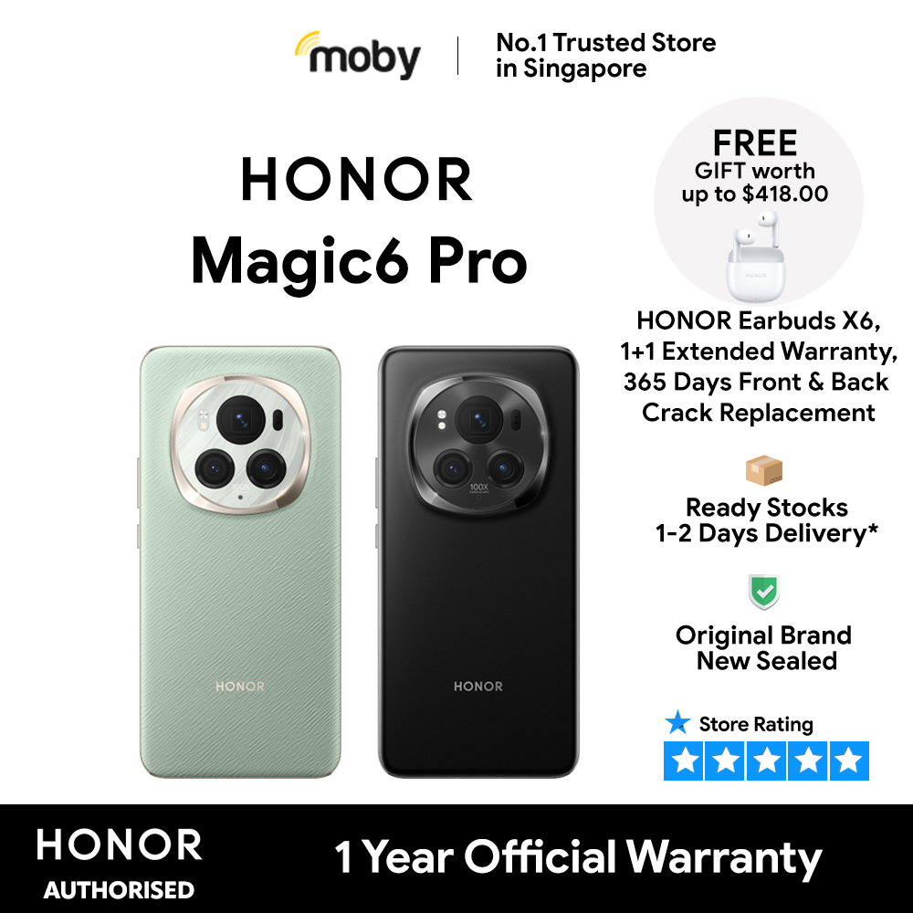 HONOR Magic 6 Pro 512GB Smartphone 1 Year Manufacturer's Warranty