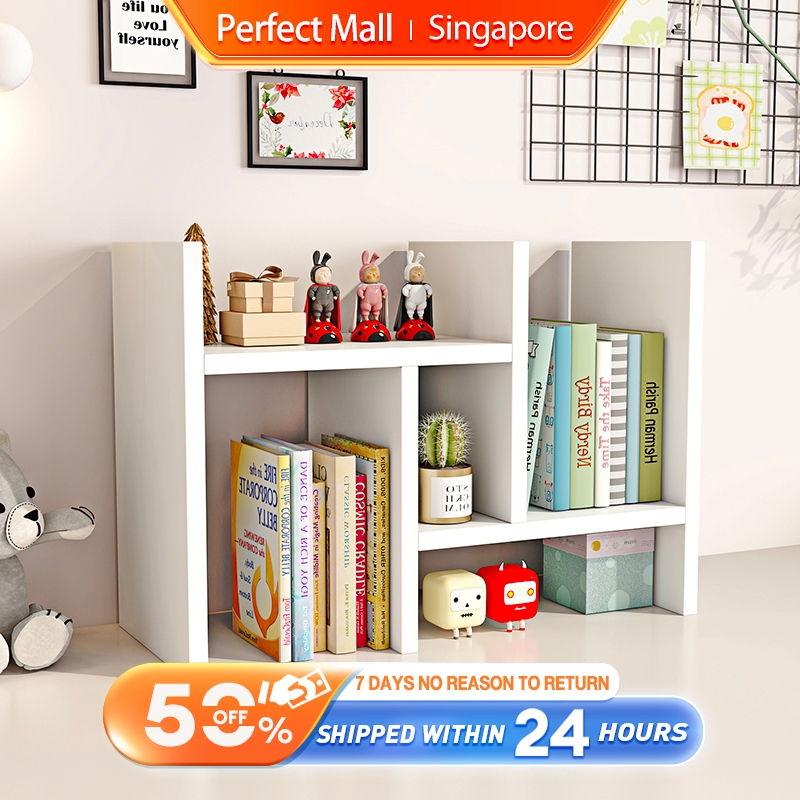 Adjustable Desktop Shelf Organizer Office Table Rack Multipurpose ...