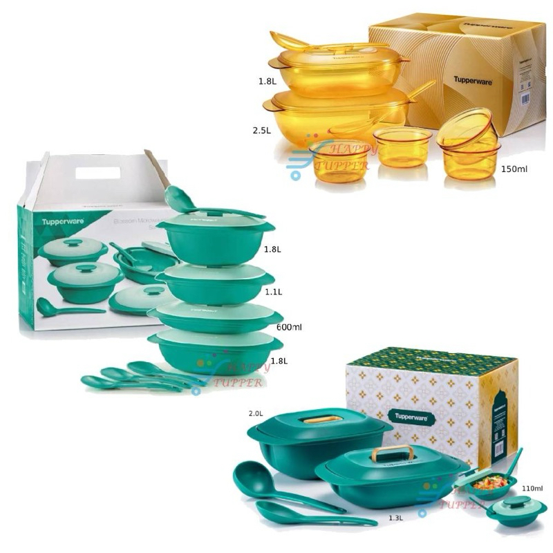 Tupperware Server Set (Gourmet Server Set) / Tupperware Blossom Set