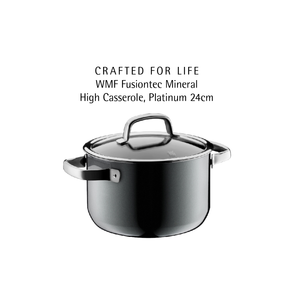 WMF Fusiontec High Casserole Platinum 24cm | Shopee Singapore WMF Fusiontec High Casserole Platinum 24cm | Shopee Singapore