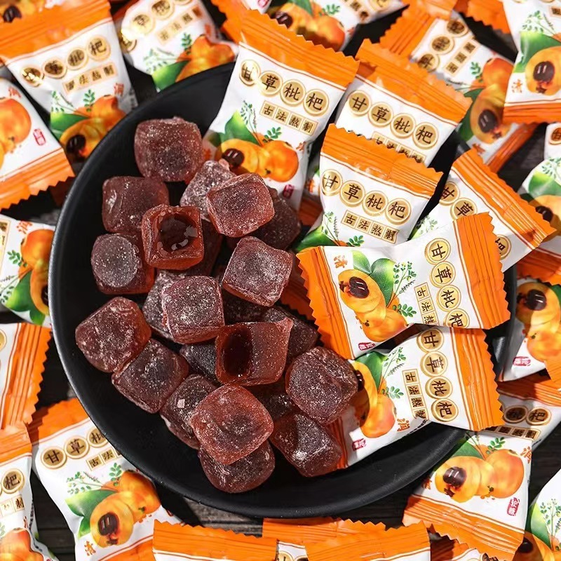 Loquat Licorice Mint Herbal Gummy [ For Cough Relief/Lung/Throat ...