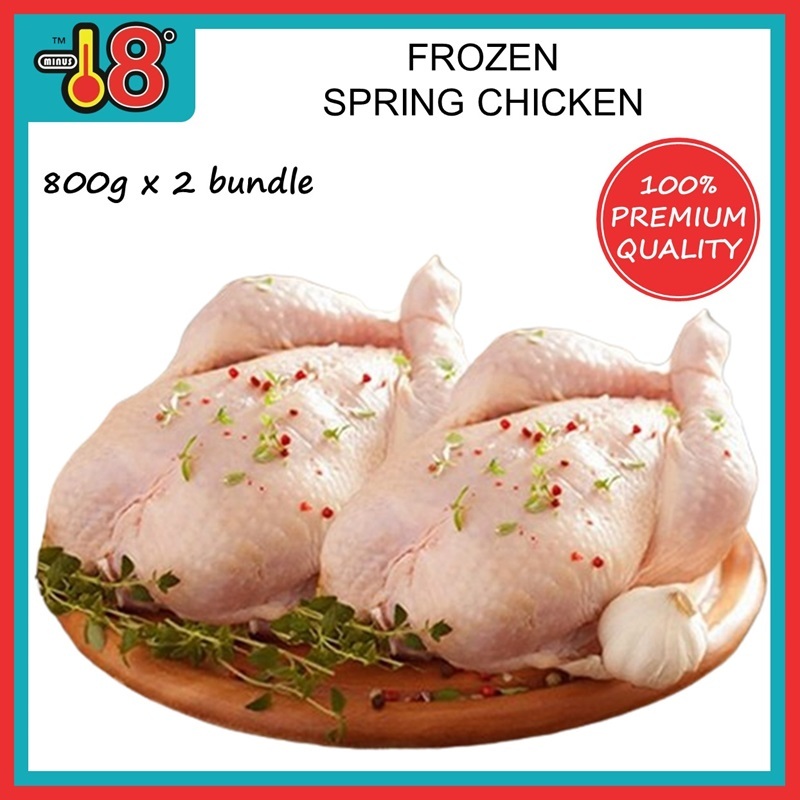 Frozen Spring Chicken 800G Bundle Of 2 (Halal Certified) | Shopee Singapore