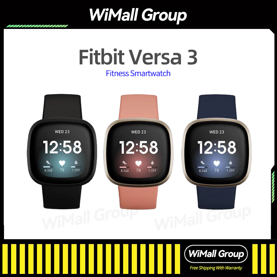 Fitness Tracker Is Versa Waterproof Fitness Trackers Fitbit Versa