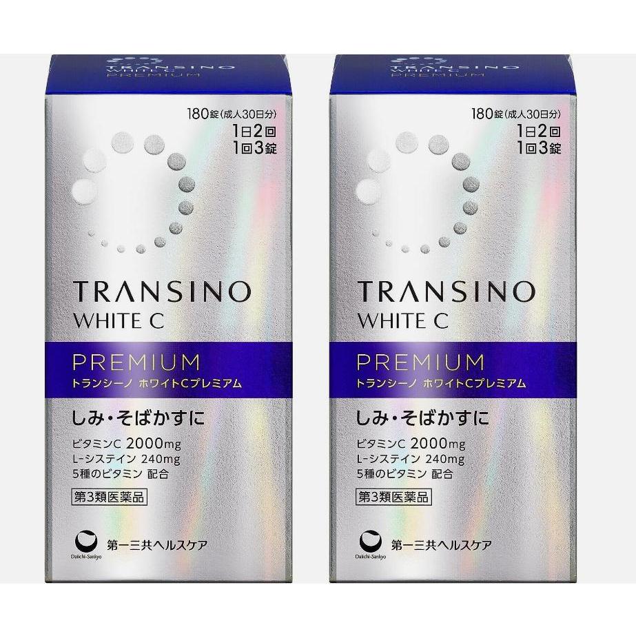 TRANSINO White C Premium 180 tablets (For 30 days) 【DIRECT From Japan ...