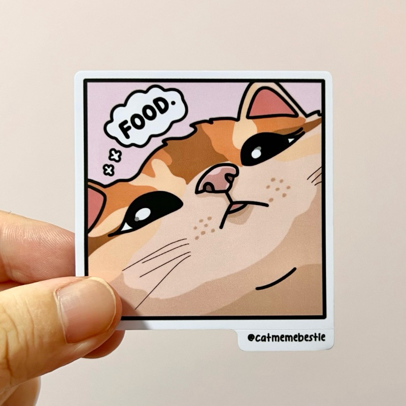 (SG) Corporate Humor Cat Meme Sticker 