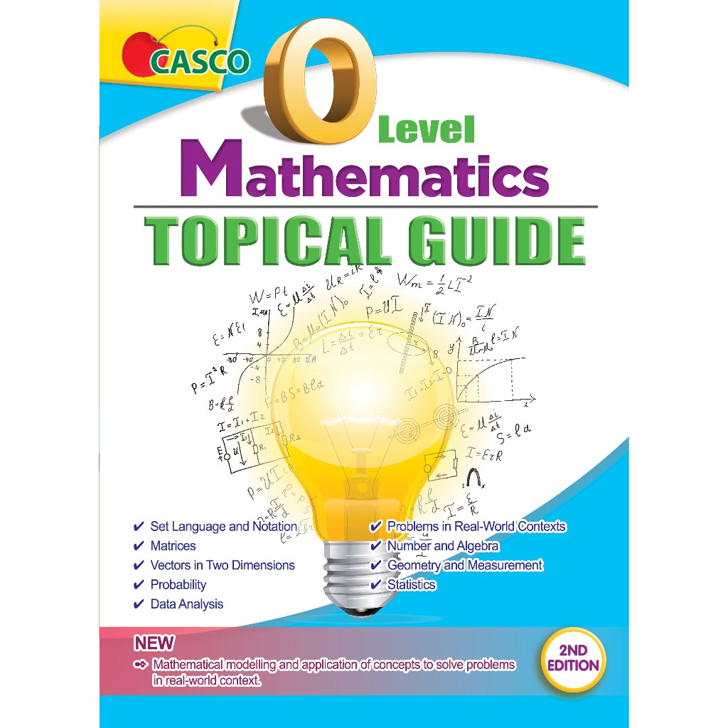 O Level Mathematics Topical Guide - Second Edition | Shopee Singapore