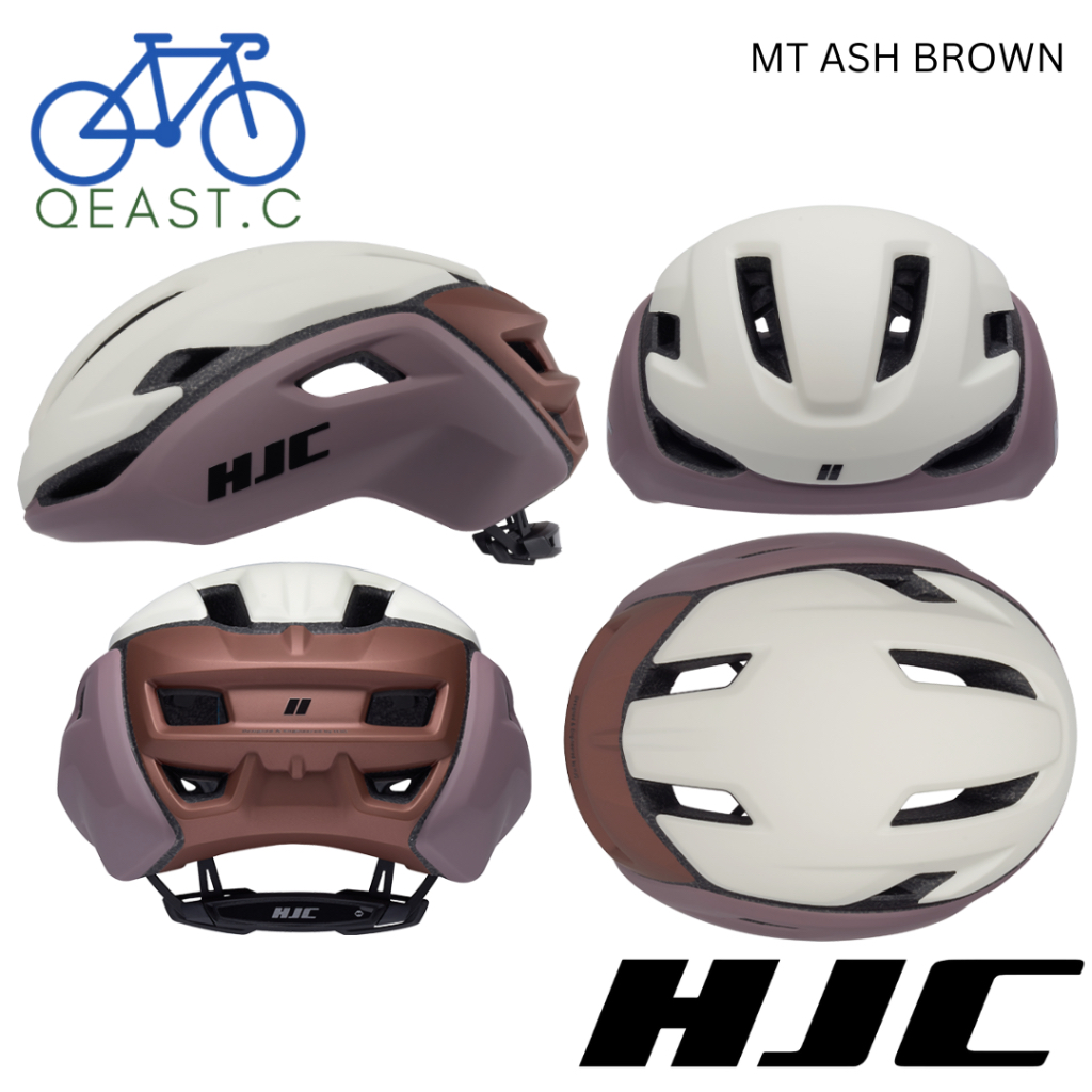 Ash Brown Hjc Valeco Road Helmet HJC Cycling Valeco Road Helmet